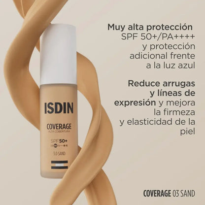 Isdin Coverage Spf 50+ 30 G Color 3.0 Sand