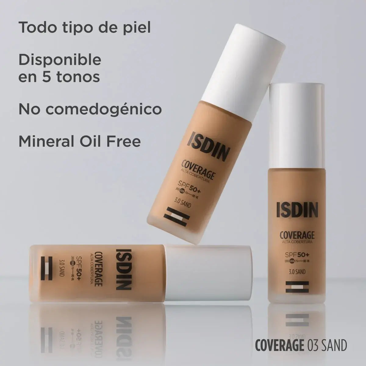 Isdin Coverage Spf 50+ 30 G Color 3.0 Sand