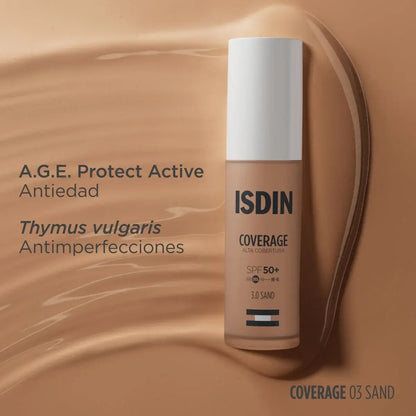Isdin Coverage Spf 50+ 30 G Color 3.0 Sand