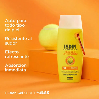 Isdin Fotoprotector Fusion Gel Sport By Alcaraz Spf 50 100 Ml