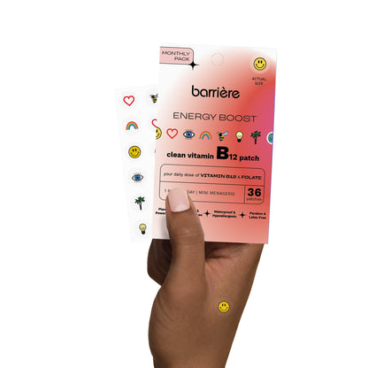 Barrière Energy Boost Vitamin B12 Patch 36 Pk - Icons