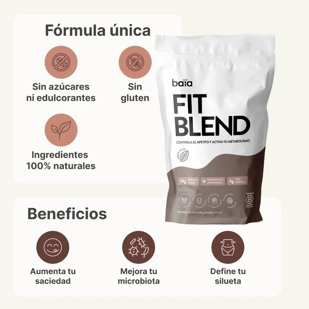 Baïa Food Fit Blend Cacao 600 g