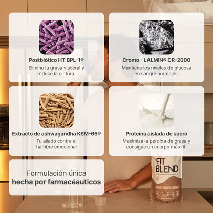 Baïa Food Fit Blend Cacao 600 g