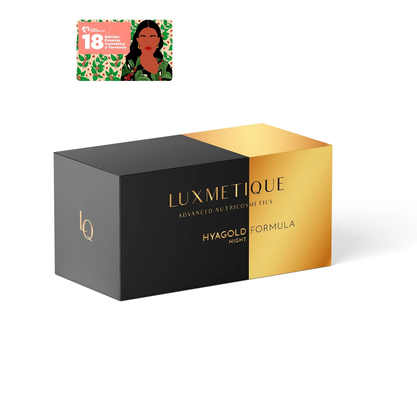 Luxmetique Fórmula Hyagold Night 15 Viales Bebibles