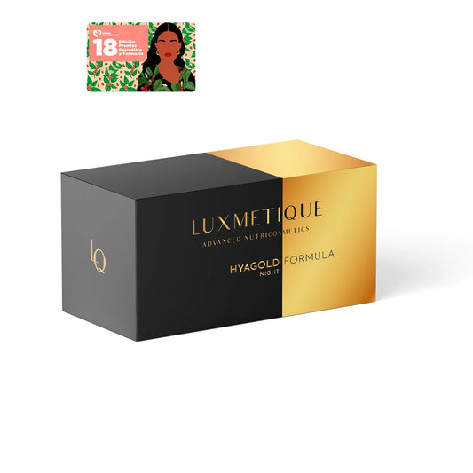 Luxmetique Fórmula Hyagold Night 15 Viales Bebibles