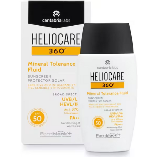 Heliocare 360º Mineral Tolerance Fluid Spf 50 50 Ml