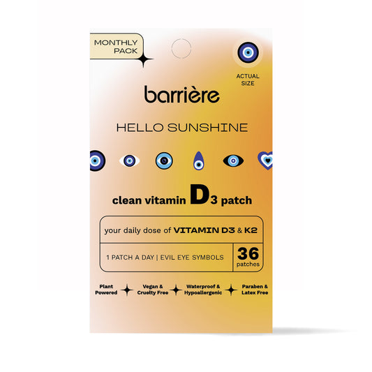 Barrière Hello Sunshine Vitamin D3 Patch 36 Pk - Evil Eye