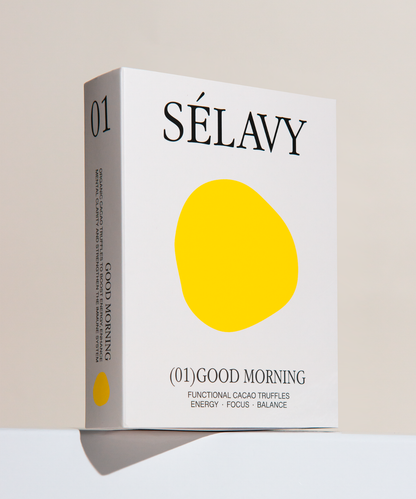 Sélavy (01) Good Morning – 12 Trufas Adaptógenas · 180 g