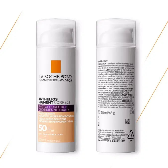 Anthelios Pigment Correct Spf 50+ La Roche Posay 1 Bote 50 Ml Tono Claro