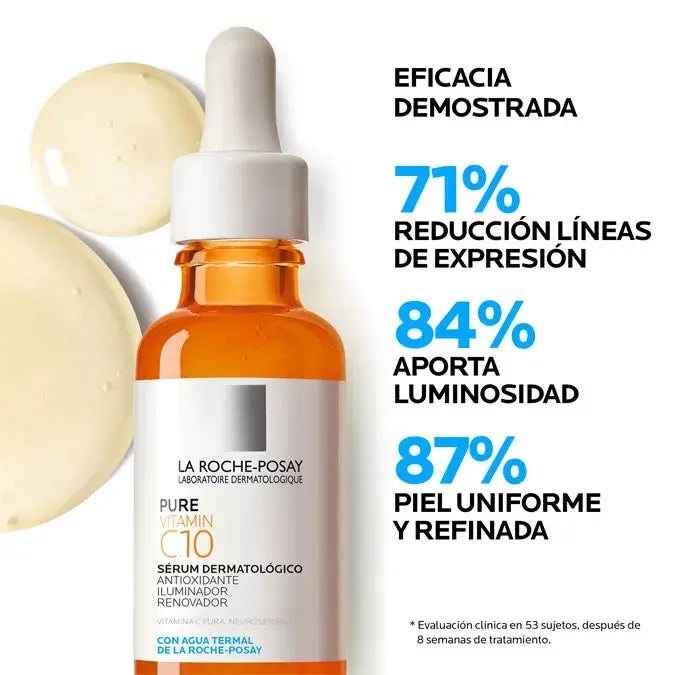 Pure Vitamin C10 La Roche Posay 1 Envase 30 Ml