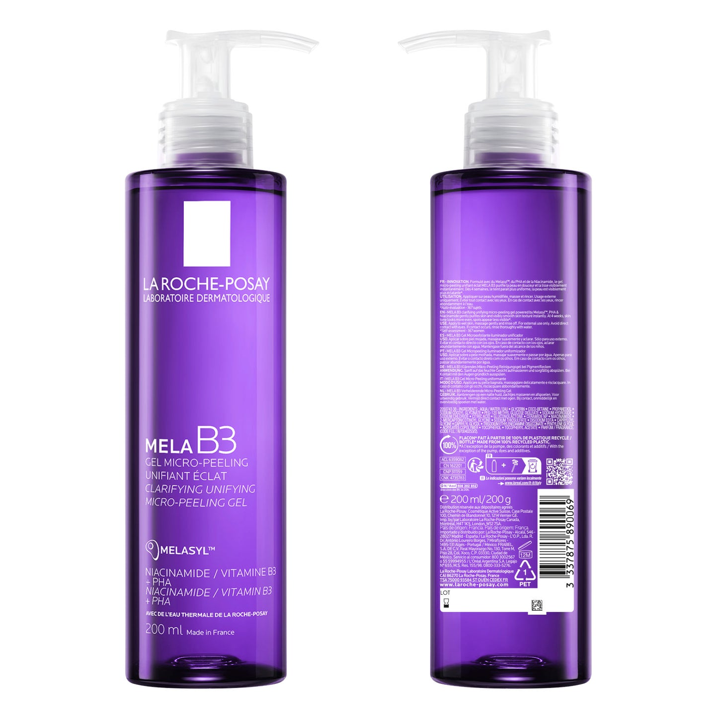 Mela B3 Limpiador La Roche Posay 1 Tubo 200 Ml