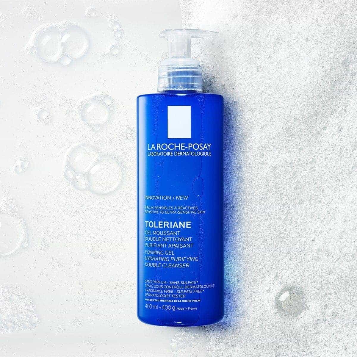 La Roche-Posay Toleriane Crema-Espuma Limpiador Doble Hidratante Purificante 400ML