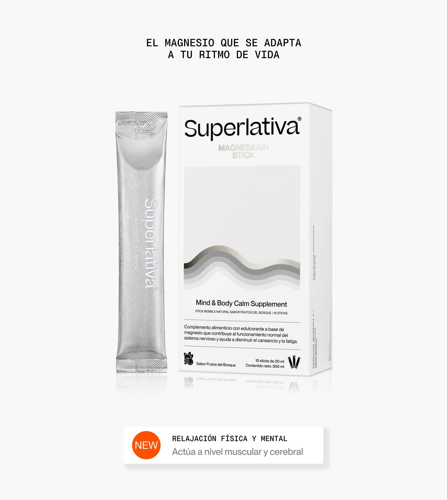 Superlativa Magnesium+ 15 Sticks