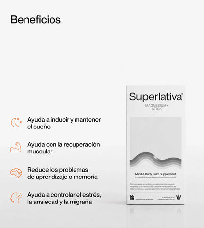 Superlativa Magnesium+ 15 Sticks