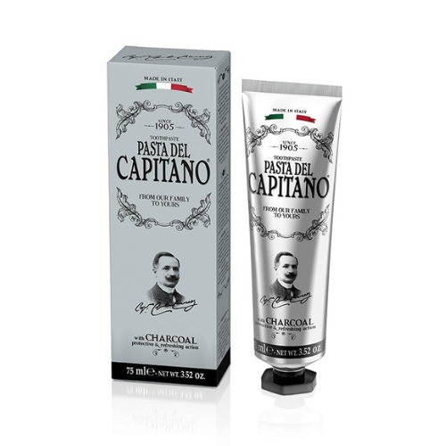 Pasta del Capitano 1905 Dentífrico Carbón Activo 75 ml