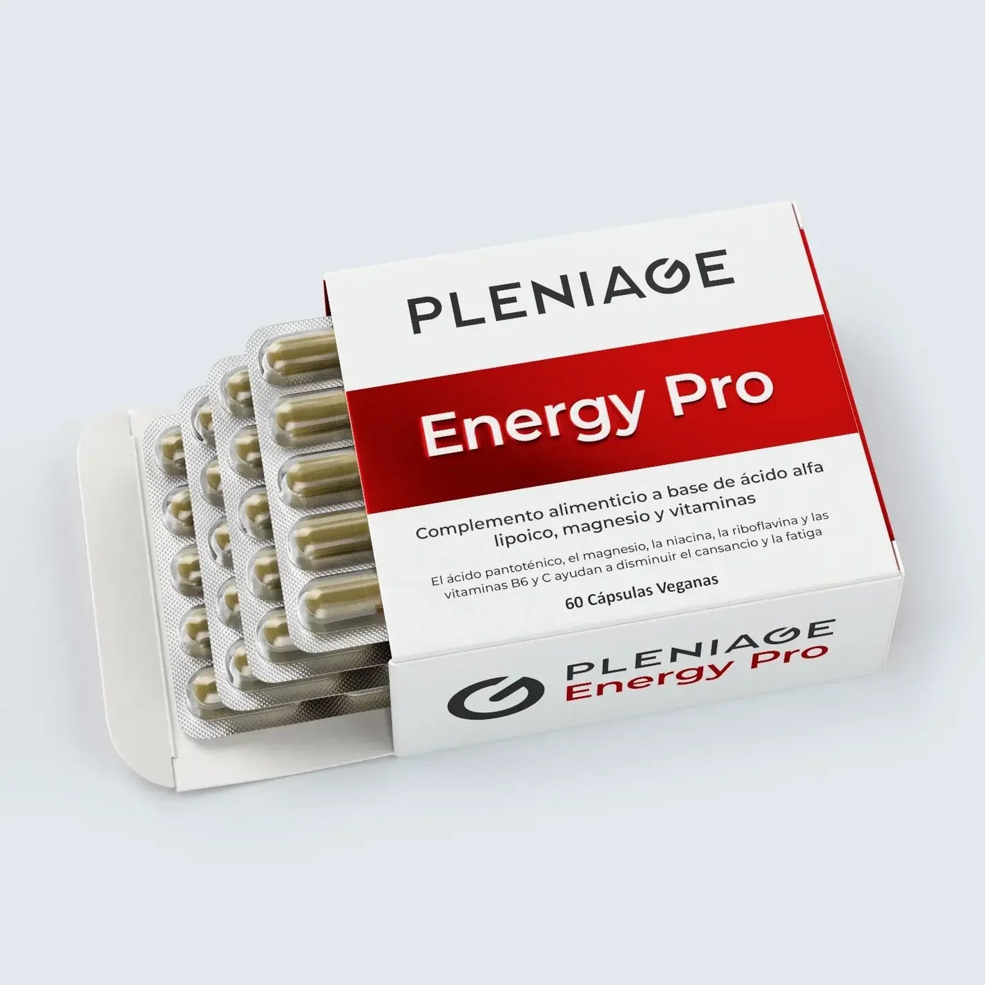 Pleniage Energy Pro 60 Cápsulas