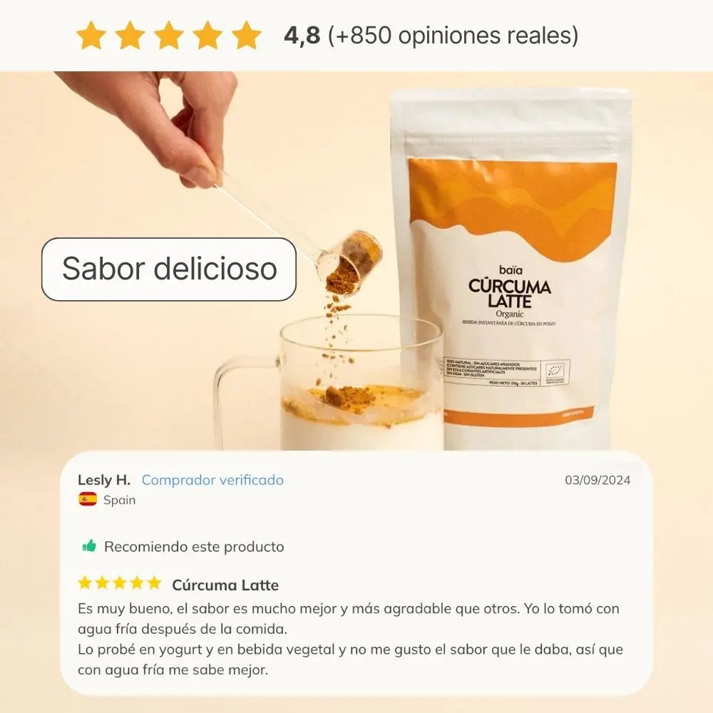 Baïa Food Cúrcuma Latte 150 g