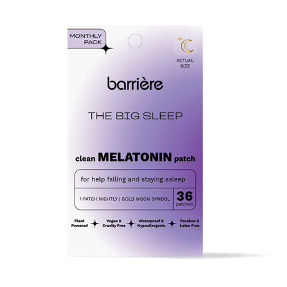 Barrière The Big Sleep Melatonin Patch 36 Pk - Gold Moon