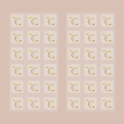 Barrière The Big Sleep Melatonin Patch 36 Pk - Gold Moon
