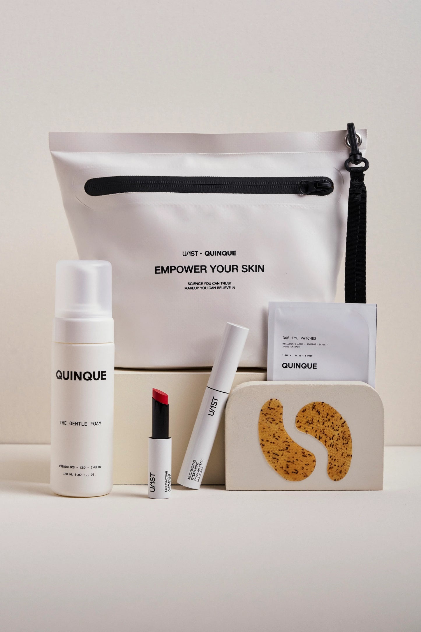 QUINQUE + U/1ST Neceser Empower Your Skin – Edición Limitada