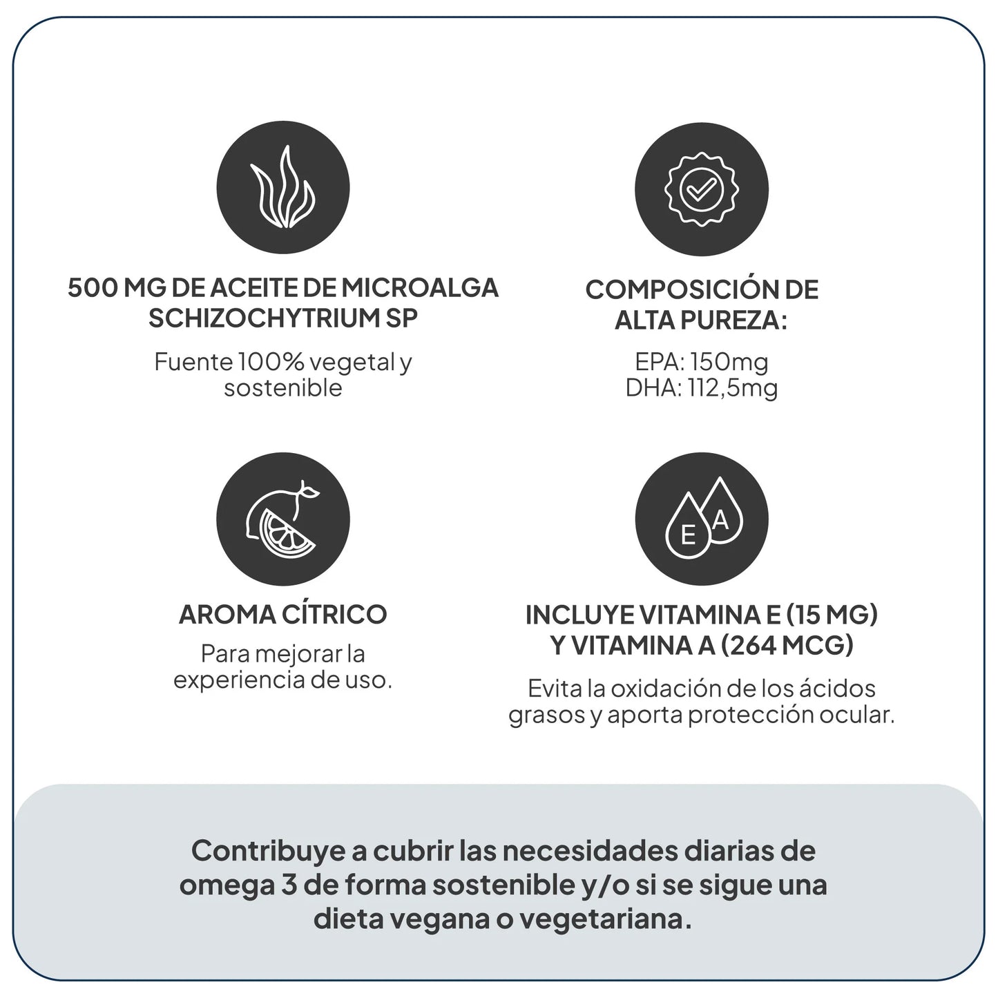 Ivb Vegan Omega3+ 30 Cápsulas