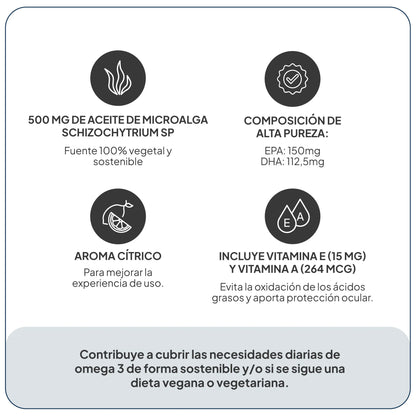 Ivb Vegan Omega3+ 30 Cápsulas