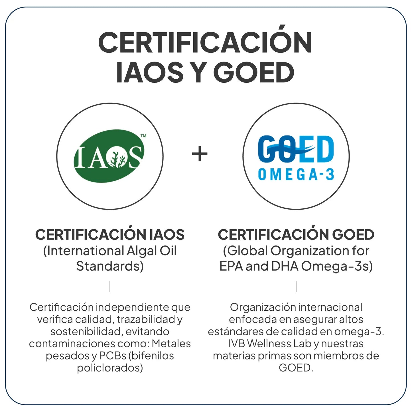 Ivb Vegan Omega3+ 30 Cápsulas