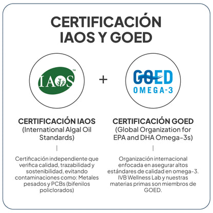 Ivb Vegan Omega3+ 30 Cápsulas