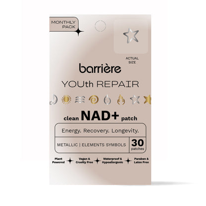 Barrière Youth Repair NAD+ Patch 30 Pk - Elements