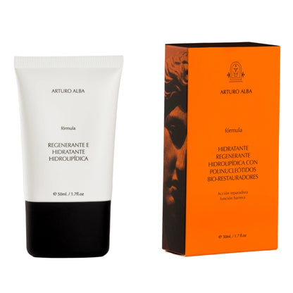Arturo Alba Fórmula Hidratante Regenerante Hidrolipídica Con Polinucleótidos Bio-Restauradores 50 Ml