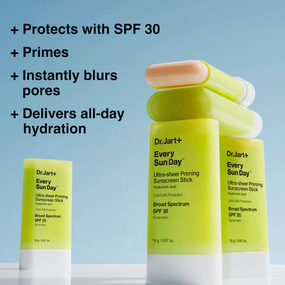 Dr. Jart+ Every Sun Day™ Invisible Korean Sunscreen Stick SPF 30 – 19 g