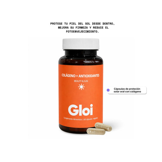 Gloi Protección Solar Con Colágeno 60 Cápsulas