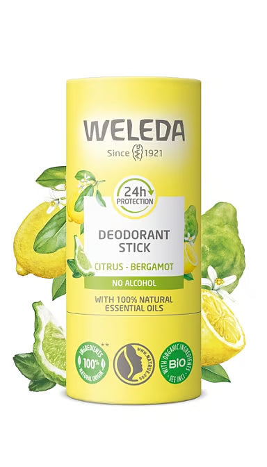 Weleda Desodorante Stick Citrus - Bergamota 50 G