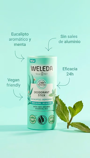 Weleda Desodorante Stick Eucalipto - Menta 50 G