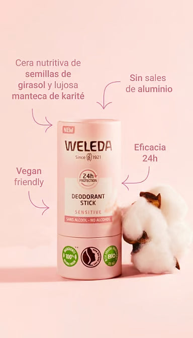 Weleda Desodorante Stick Piel Sensible 50 G