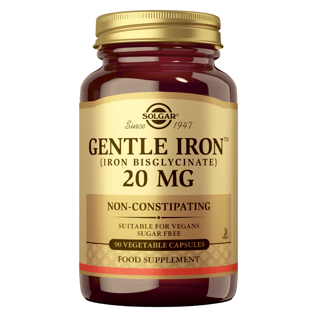 Solgar Hierro Gentle 90 Cápsulas Vegetales