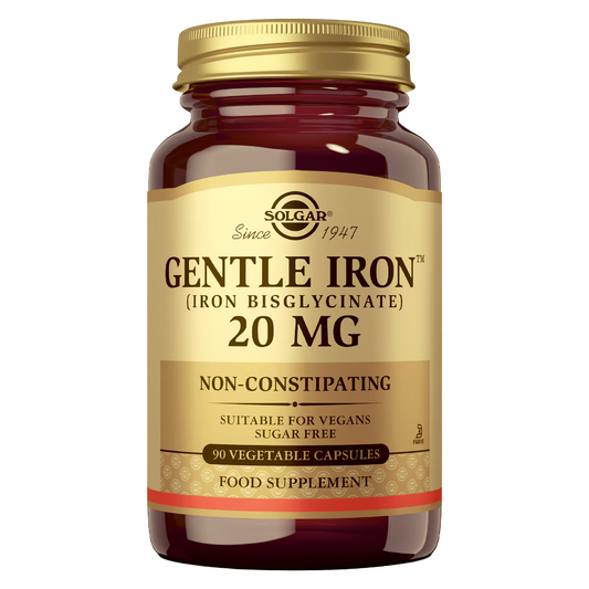 Solgar Hierro Gentle 90 Cápsulas Vegetales