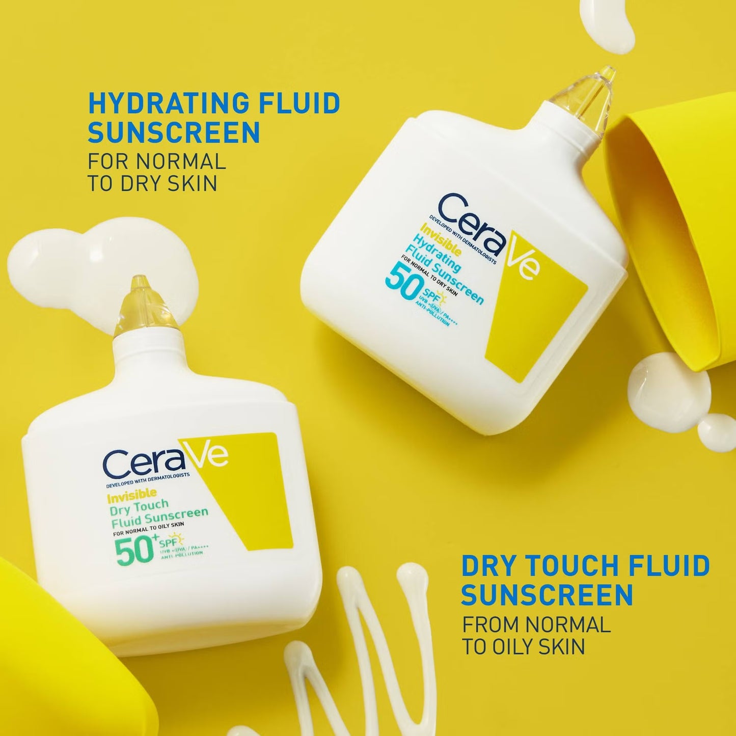Cerave Fluido Protector Invisible Hidratante Spf 50 50 Ml