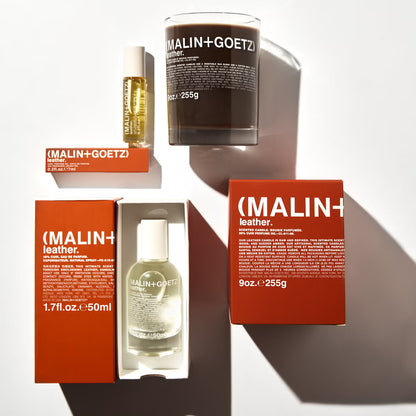 Malin + Goetz Eau De Parfum Oil Leather 7 Ml