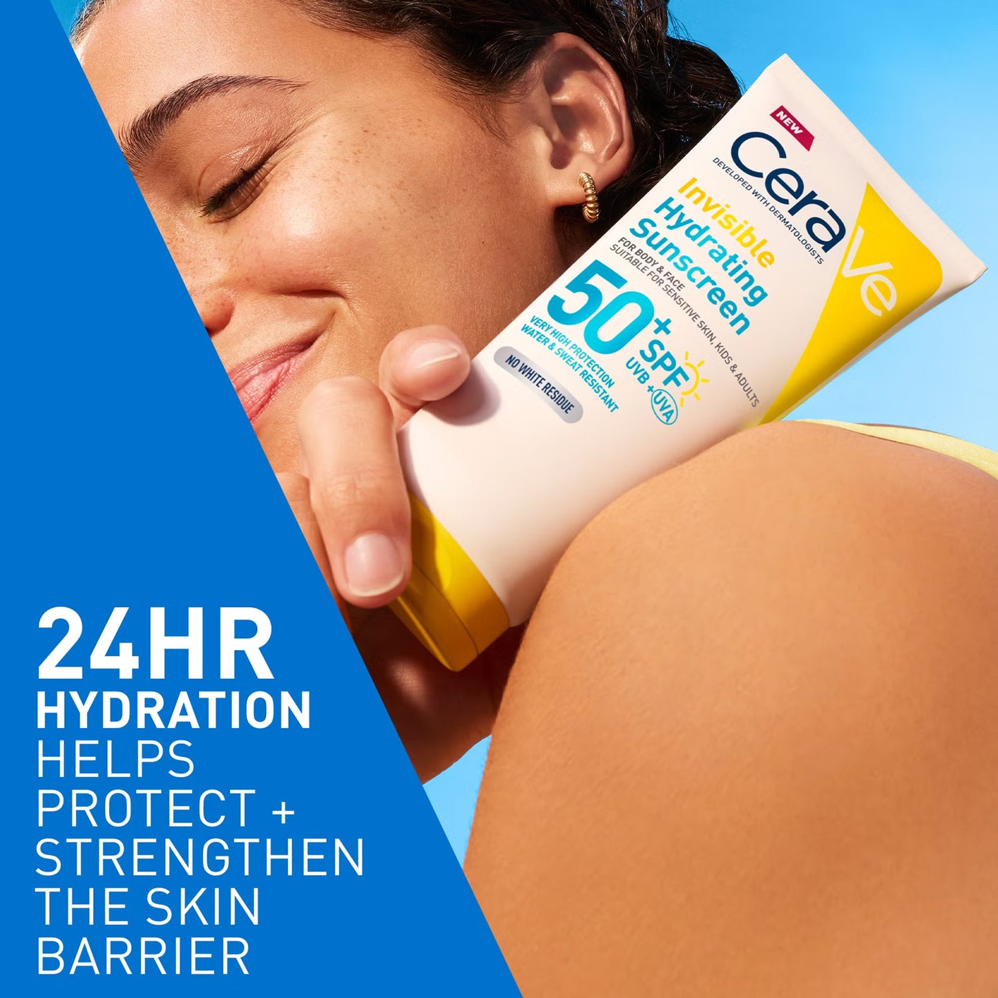 Cerave Loción Protectora Invisible Hidratante Spf 50 177 Ml