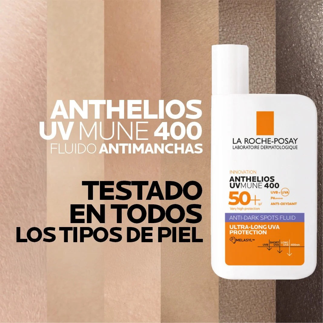 Anthelios Uv Mune 400 Fluido Antimanchas Spf 50+ 50 Ml