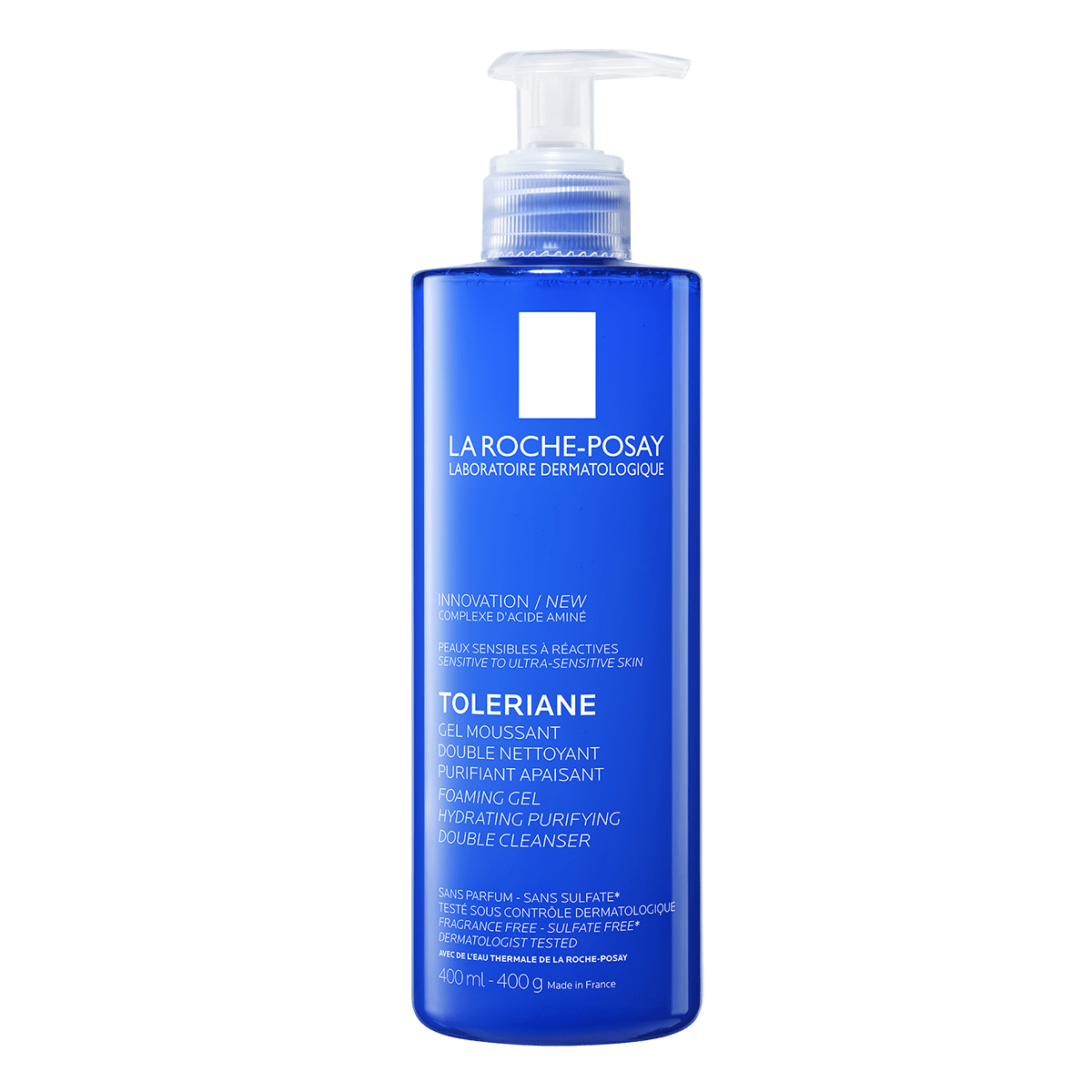La Roche-Posay Toleriane Crema-Espuma Limpiador Doble Hidratante Purificante 400ML