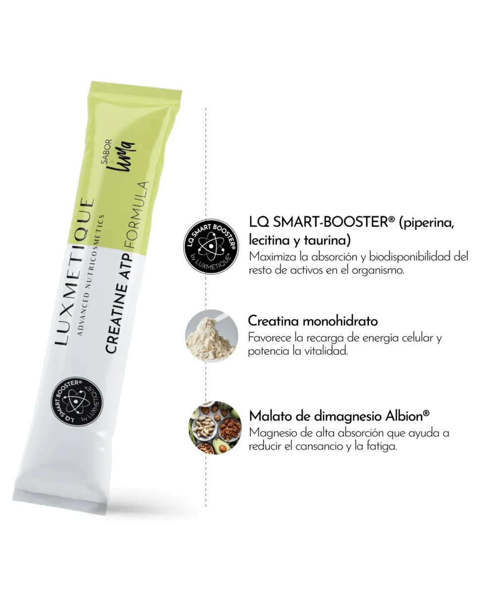 Luxmetique Fórmula Creatine Atp 30 Sticks