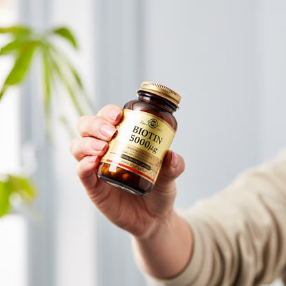 Solgar Biotina 5000 Microgramos 100 Cápsulas Vegetales